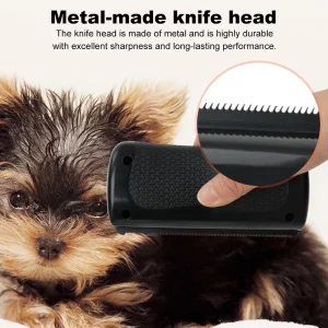 Pet Hair Remover Groom Comb for Dogs Cats & Horses
