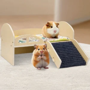 Guinea Hideout Platform with Stable Stairs