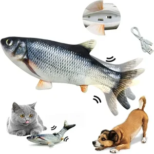 Fishtoy w/USB Charger cats or dogs